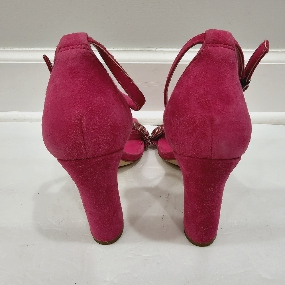 NEW Marc Fisher LTD Angelo Pink Sandals - Picture 5 of 6